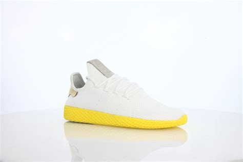 adidas schuhe pw tennis hu weiß gelb golden|adidas Herren Pw Tennis Hu Fitnessschuhe .